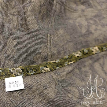 Exquisite interior seam detail inside one of the Chevallier Duster Coats just finished for a client. Our garments look as lovely inside as they do on the outside. We care about the details that are next to your skin each and every day.