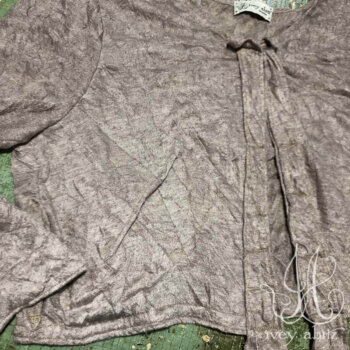 Chevallier Cardigan in Taupe Rose Crushed Knit.