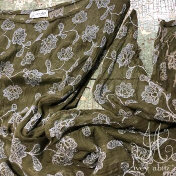 Wildefield Frock in Flora Embroidered Gauze