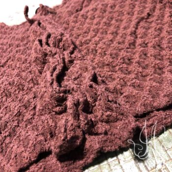 Chevallier Cardigan in Iced Tea Stretchy Lace.