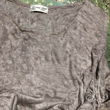 Cilla Slip Frock in Taupe Rose Crushed Knit.