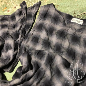 Nook Frock in Fresh Water Wispy Plaid