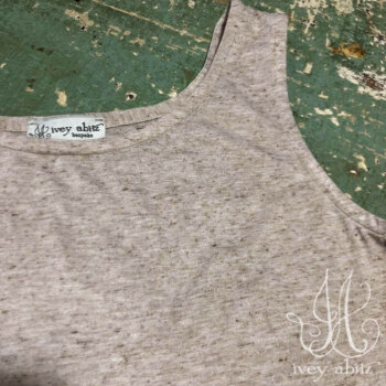 Cilla Camisole in Sand Mottled Knit