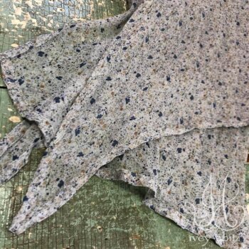 Wildefield Frock in Sand and Sky Sprig Silk Chiffon