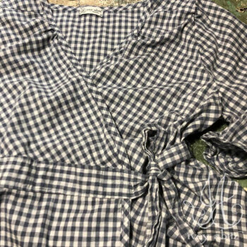 Chomley Frock in Blue Skies Soft Check