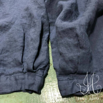 Coulson Trousers in Blue Skies Handkerchief Linen