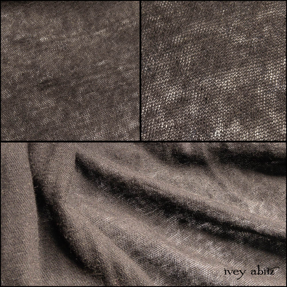 Black Wispy Soft and Matte Knit