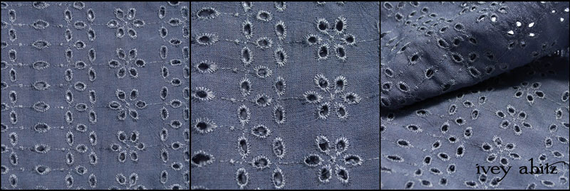 Blue Skies Eyelet Voile