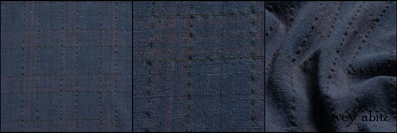 Blue Skies Washed Plaid Linen