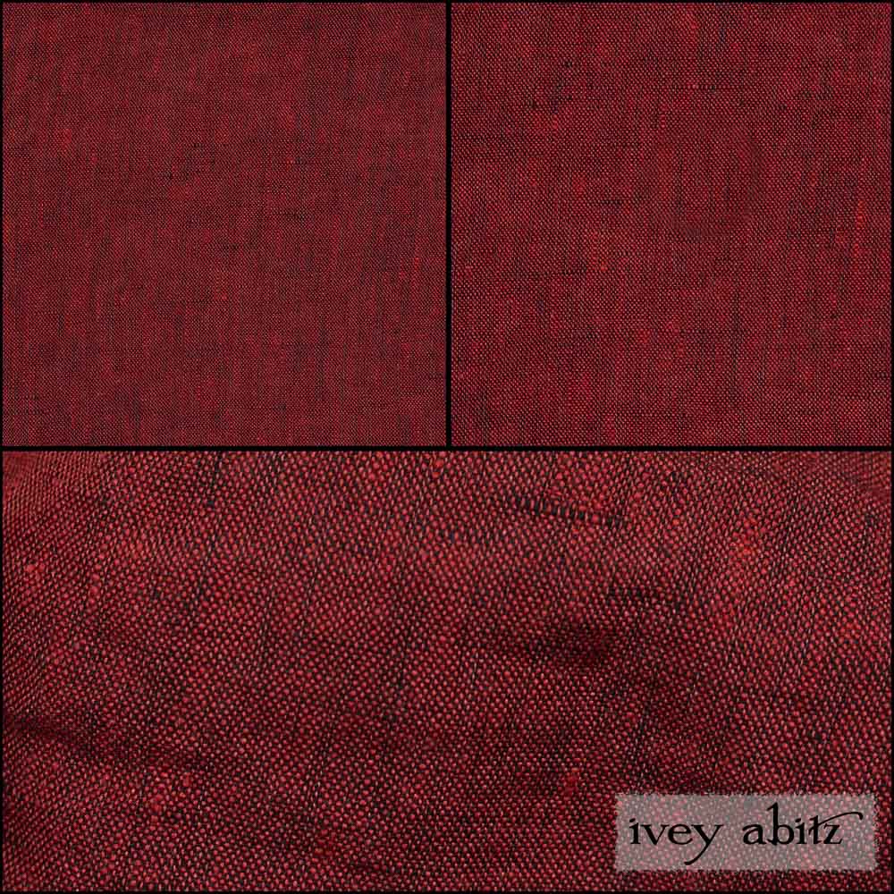 Casual Red Washed Weave