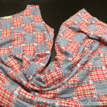 Covante Frock in a patch plaid.