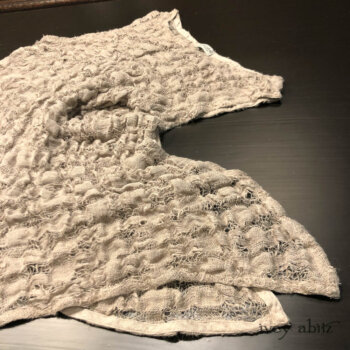 River Frock in a sold out open weave linen