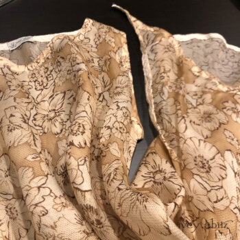 Wrennie Frock in a floral silk