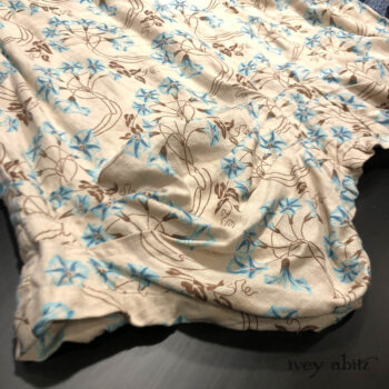 Scattergood Frock in an art deco-like motif.