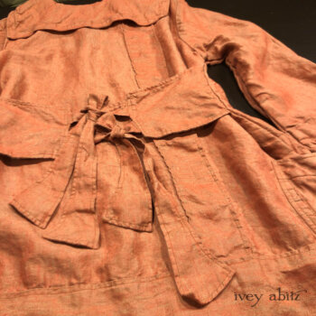Back detail of our Hudson Duster Coat.