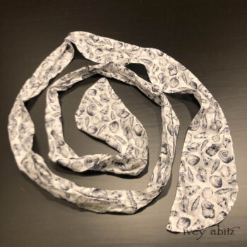 Blanchefleur Sash in a lightweight cotton voile.