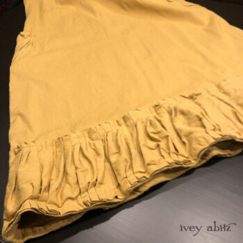 Gabled Frock in a fabulous stretch linen.