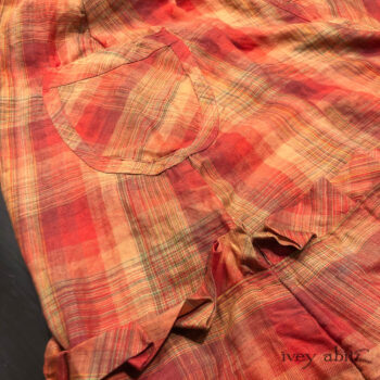 Hudson Frock pocket and pleating.
