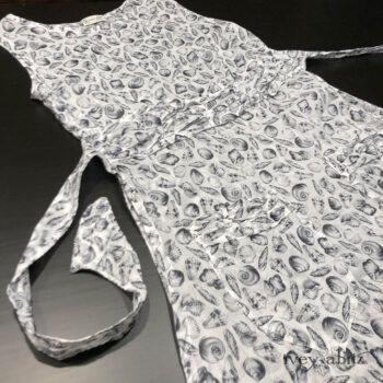 Bramley Overlay in a delightful shell voile.