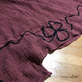 Monceau Frock detail.