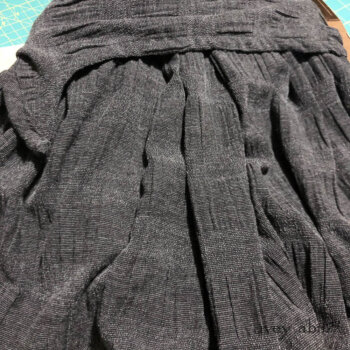 Blanchefleur Frock in one of our all-time favourite (also sold out) puckered weaves.