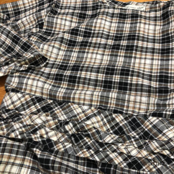 Bramley Dress in a plaid makes everyone happy.