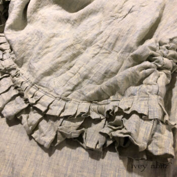 Canterbury Frock bottom hem detail.