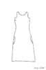 Covante Frock drawing by Ivey Abitz