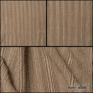 Earthen Embroidered Stripe Gauze