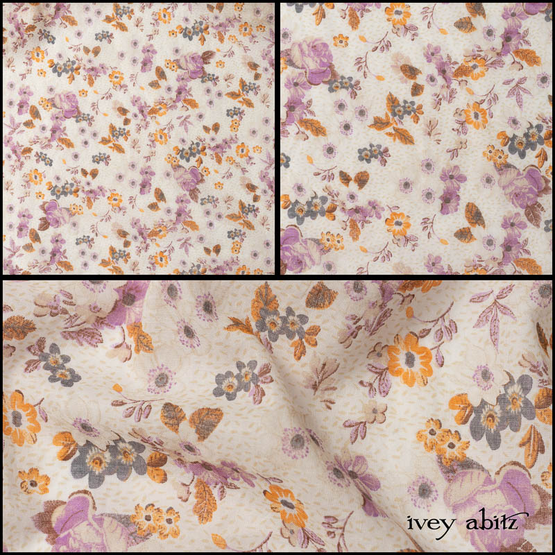 Ethereal Floral Cotton Voile