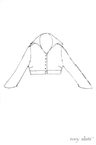 Eugenia Jacket Drawing by Ivey Abitz
