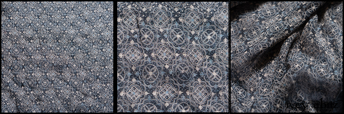 Flight Quatrefoil Silk Chiffon