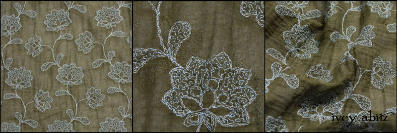 Flora Embroidered Gauze