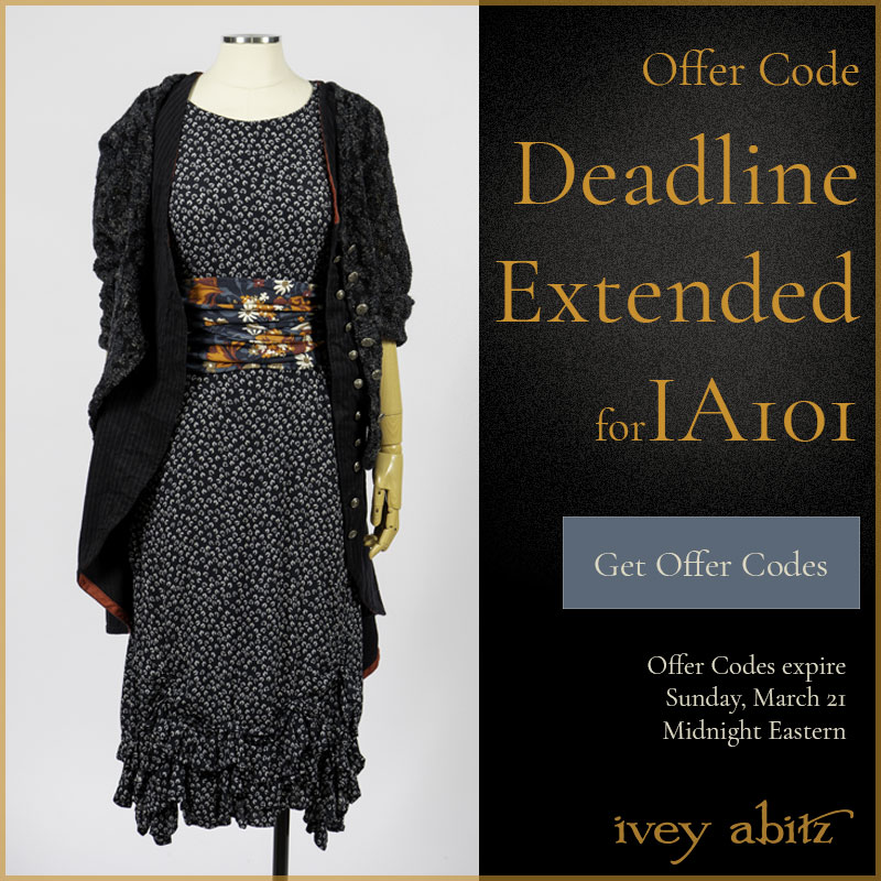 extended offer code deadline for ia101 clothing collection