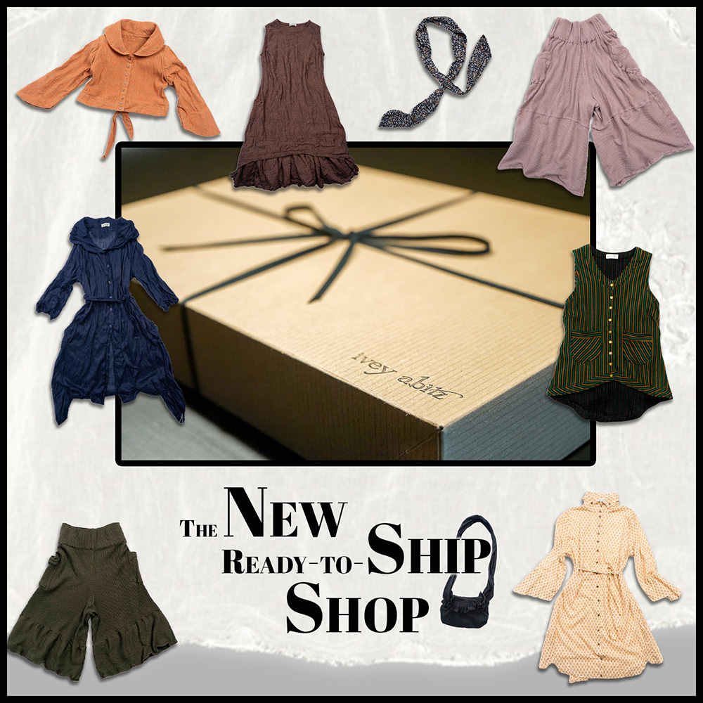 Ready-to-ship shop of Ivey Abitz clothing