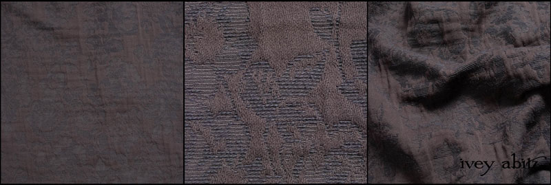 Grey Garden Floral Jacquard