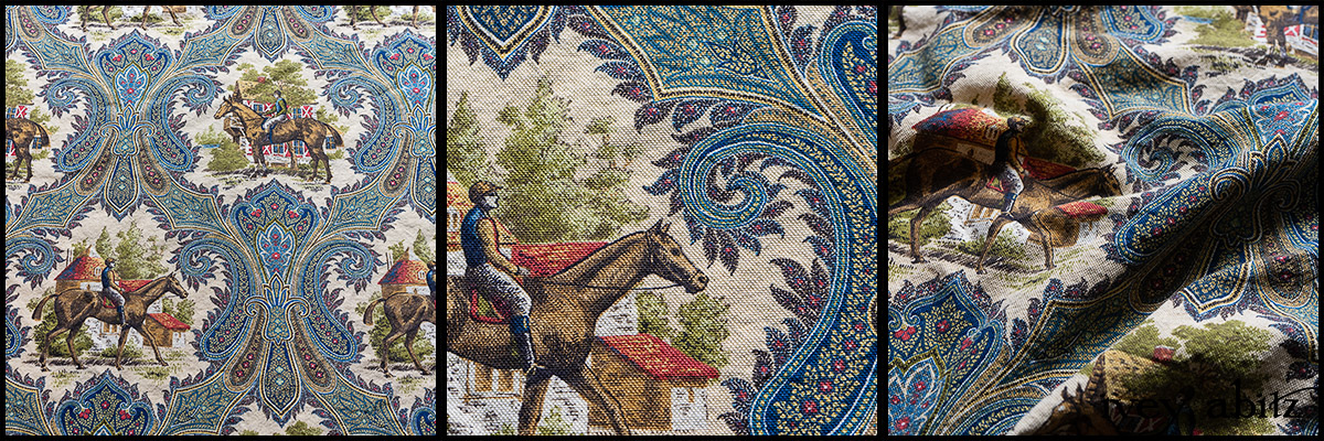 Horse Ride in the Hamlet Cotton