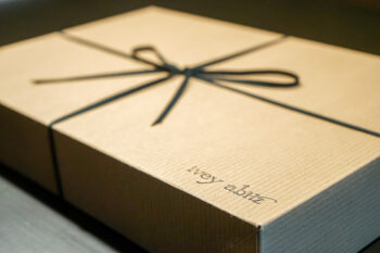 Ivey Abitz presentation box.