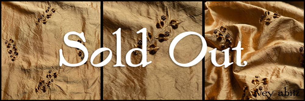 Lantern Beaded and Embroidered Silk