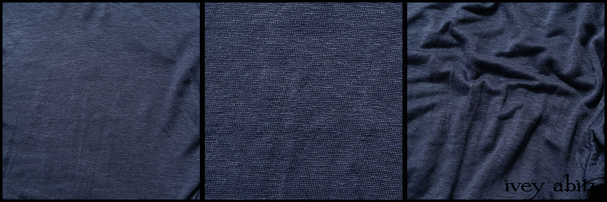 Description: This is a staple weave that never disappoints, especially for our cropped jackets and cardigans. It has such a lovely weight and drape that we have deemed it a signature weave for the Ivey Abitz Collection. Content: 100 percent linen. Four season weave.Care: Simply hand wash or put through machine delicate cycle in cold water with a plant based detergent. We suggest using a natural fabric softener to maintain the softness we have washed into it. Tumble dry on extra-low heat with our artisan wool dryer balls to keep the relaxed effect that is featured in the Look Book.