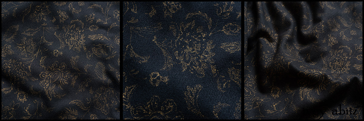 Midnight Lantern Floral Weave