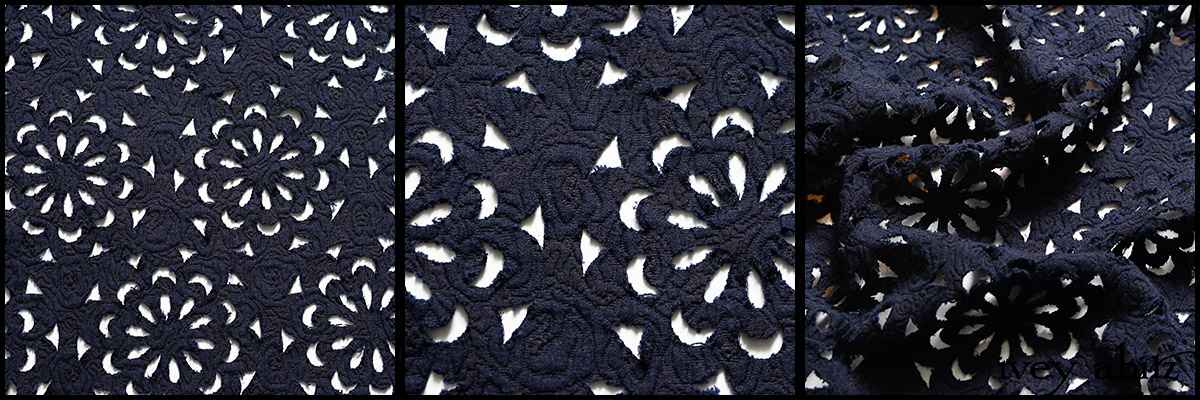 Ocean Steamer Cut Floral Knit