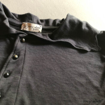 Heraldry Duster Coat in a lovely and soft knit. Adorned with antique buttons from the late 1800s.