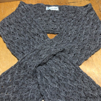 Trail Scarf in a fabulous soft wool. A limited edition design.