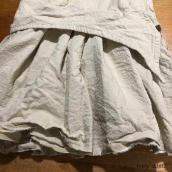 Bottom hem detail of a favourite Blanchefleur Frock.