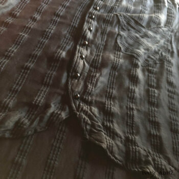 Detailed view of Heraldry Vest.