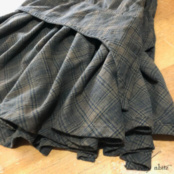 Blanchefleur Skirt created in an all-time favourite in-house weave.