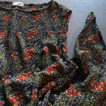 Wildefield Frock in a floral silk chiffon.