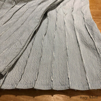 Lydia Trousers pin tucks on a special bespoke order.