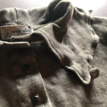 Chittister Shirt Jacket in a lightweight linen knit. In this weave, it also feels like a wonderful cardigan.